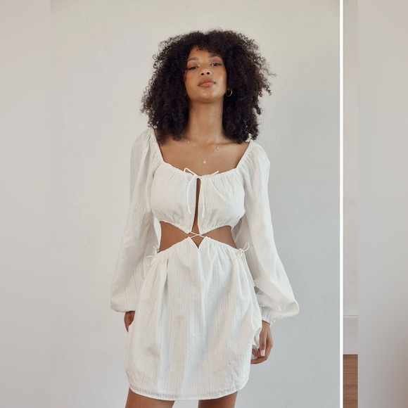 Cut out white dress - Sabo Skirt, Australian brand - S - Picture 5 of 5